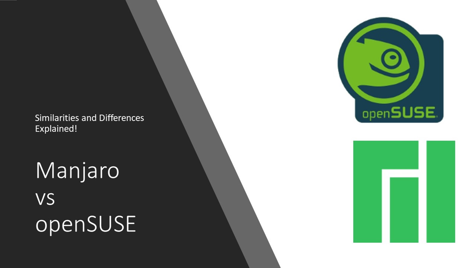 Manjaro vs OpenSUSE: Similarities & Differences!