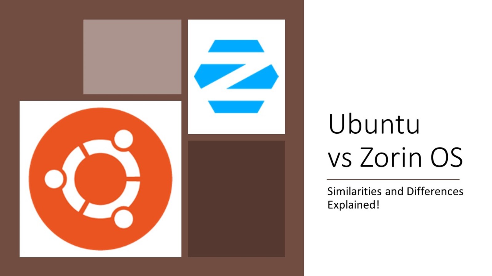 Ubuntu vs Zorin OS: Similarities & Differences!