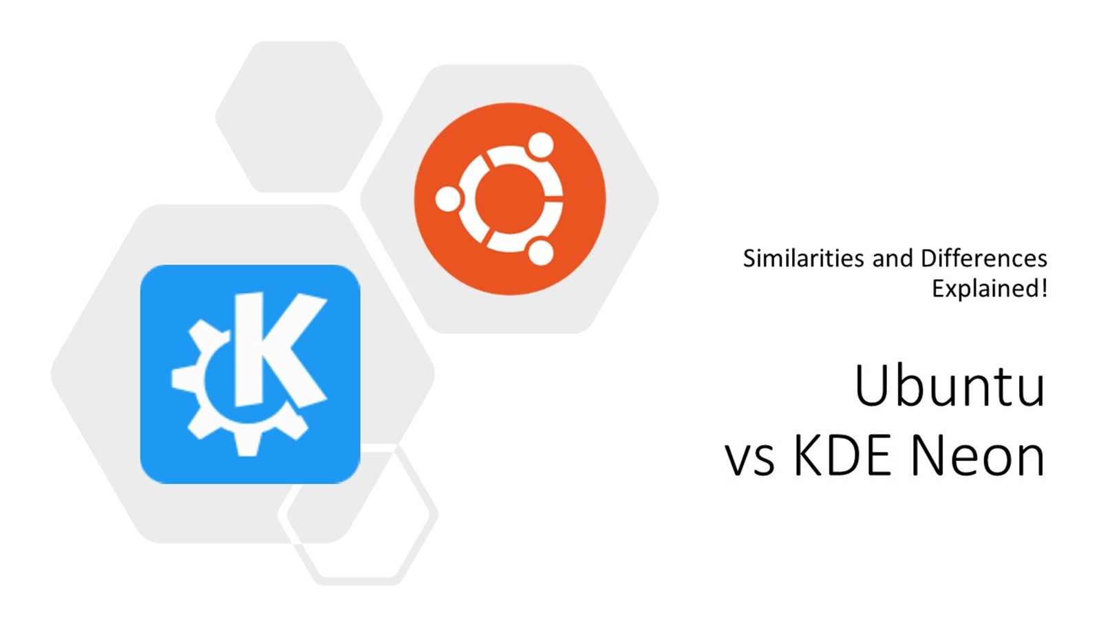 Ubuntu vs KDE Neon: Similarities & Differences!