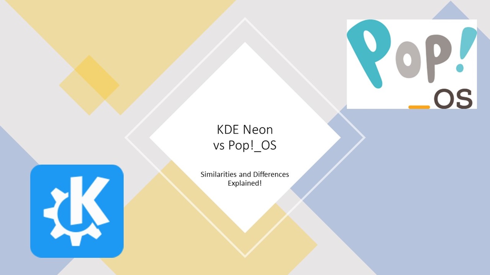 KDE Neon vs Pop!_OS: Similarities & Differences!