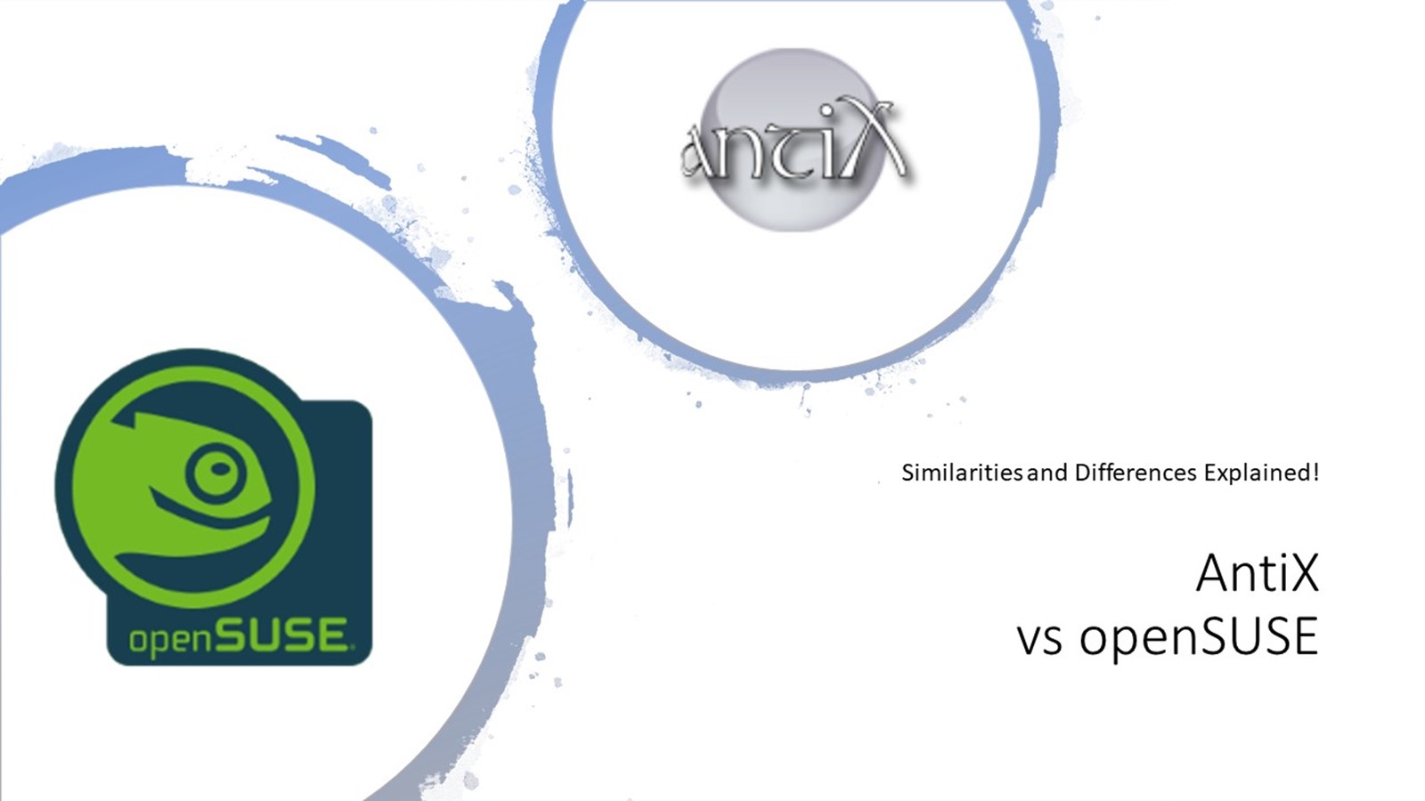 antiX vs OpenSUSE: Similarities & Differences!
