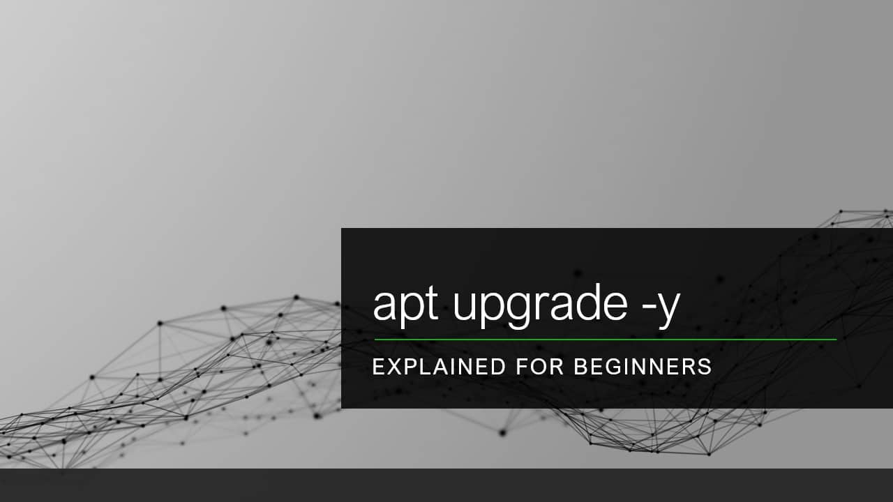 “sudo apt upgrade -y” Command Explained For Beginners!